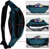 Picture of Fanny Pack for Men and Women, Waterproof Sports Waist Pack Bag for Travel Hiking Running Hands-free Wallets, Easy Carry Any Phone