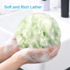 Picture of AmazerBath Loofah Sponge 60g/Piece, Exfoliating Bath Sponge Body Scrubber - Loofa Set of 4 - Cotton Candy Quartet