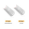 Picture of Volume Lash Extensions 8D 0.07mm D Curl MIX-8-15mm Short Stem Premade Fans Soft|Optinal 3D|4D|5D|6D|7D|8D 0.07/0.10mm C/D 8-20mm Mix-9-16mm 12-15mm 8-15mm|(8D 0.07D MIX8-15)