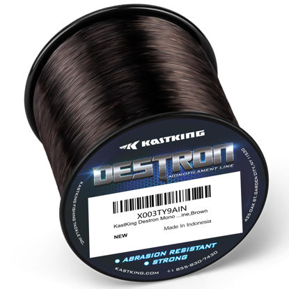 Picture of KastKing Destron Mono Fishing Line,Brown,8LB,3191YDS