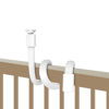 Picture of HelloBaby Baby Monitor Mount Works HB6550/ HB65/ HB6339/ HB40/ HB6081/ HB66/ HB6351, 20 Inch Flexible Arm Bracket, Baby Monitor Holder Attaches to Crib Cot Shelves, Indoor Without Tools or Wall Damage