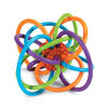 Picture of Manhattan Toy Winkel Rattle & Sensory Teether Toy, Blue/Green/Orange, 5 Inch x 4 Inch x 3.5 Inch