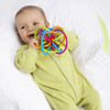 Picture of Manhattan Toy Winkel Rattle & Sensory Teether Toy, Blue/Green/Orange, 5 Inch x 4 Inch x 3.5 Inch