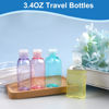 Picture of Cosywell Travel Bottles for Toiletries 4pcs 3.4oz Travel Shampoo Bottles TSA Approved Travel Size Containers Leak Proof Empty Lotion Bottles with Flip Cap Small Plastic Squeeze Bottles