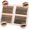 Picture of calphdiar Wispy Lash Clusters 30D+40D+50D+60D Individual Lashes 480PCS Eyelash Clusters Natural Volume Lashes Clusters D Curl Cluster Eyelash Extensions 8-18MM DIY Lash Extension at Home