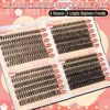 Picture of calphdiar Wispy Lash Clusters 30D+40D+50D+60D Individual Lashes 480PCS Eyelash Clusters Natural Volume Lashes Clusters D Curl Cluster Eyelash Extensions 8-18MM DIY Lash Extension at Home