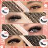 Picture of calphdiar Wispy Lash Clusters 30D+40D+50D+60D Individual Lashes 480PCS Eyelash Clusters Natural Volume Lashes Clusters D Curl Cluster Eyelash Extensions 8-18MM DIY Lash Extension at Home