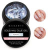 Picture of Makartt Solid Nail Glue Gel for Soft Gel Nail Tips Kailane Solid Nail Glue Gel for Press On Nails Acrylic Nails Solid Builder Nail Gel for Nail Strengthen Nail Art DIY Home Salon 15ML UV Light Cured