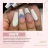 Picture of Makartt Poly Nail Gel,White,50ML,Nail Extension Gel for French Manicure Gel Builder Hard Gel for Nails Strengthener-Long-Lasting and Easy to Use Supplies for Salon Nail Art Design Easy DIY at Home