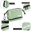 Picture of Queboom Travel Makeup Bag Cosmetic Bag Makeup Bag Toiletry bag for women and men (Large Green)