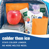 Picture of Fit & Fresh Cool Coolers 2 Pack Soft Ice for Lunch Bags, Flexible Stretch Nylon, Durable, Reusable Lunch Box Ice Packs, Ice Packs for Lunch Boxes, Reusable Freezer Packs, Easy to Clean, Apricot