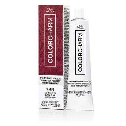 Picture of COLORCHARM Demi Permanent Hair Color, 7RR Light Copper 2 oz