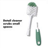 Picture of OXO Tot Bottle Brush with Nipple Cleaner and Stand - Sage