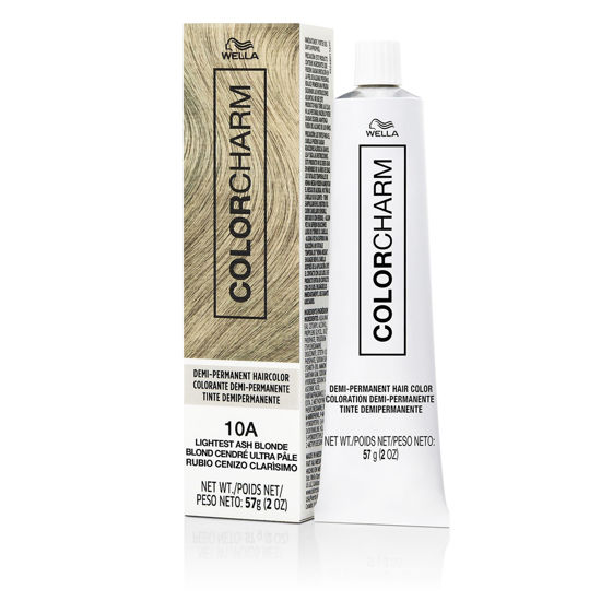 Picture of COLORCHARM Demi Permanent Hair Color| 10A Lightest Ash Blonde | Gloss, Refresh and Tone | 2 Fl Oz