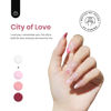 Picture of beetles Gel Polish 6 Pcs City of Love Collection 5 Colors Pink Rose Glitter Day Gel Polish & 1 Pcs White Liner Gel Soak Off Uv Lamp Nails Design Manicure Gifts for Women