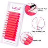 Picture of Volume Lash FADLASH Extensions Neon Colored Lashes Extensions Easy Fan Eyelash Extensions Rapid Blooming Lashes for Christmas Party (Neon Pink 0.07-D,15-20mm)