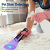 Picture of Black Light UV Light Flashlight: Vansky 395nm 12 LED 2 Pack Ultraviolet Blacklight Flashlight Mini Powerful Pet Urine Detector for Dog/Cat, Carpet Dry Stains Detection, Spot Scorpions, Resin Curing