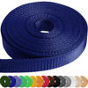 Picture of TECEUM 1 Inch Webbing - Royal Blue - 10 Yards - 1” Webbing for Climbing Outdoors Indoors Crafting DIY nw