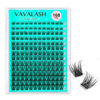 Picture of VAVALASH DIY Lash Extension 168 PCS Individual Lash Clusters Light and Soft Faux Mink Slik Wispy Clusters Lashes Easy Full Eyelash Extensions DIY at Home (V02, D Curl-8-16MIX)