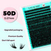 Picture of VAVALASH Lash Clusters 50D-0.07-C-9-16MM 300Pcs DIY Eyelash Extension 10D 20D 30D 40D 50D Individual Cluster Lashes Faux Mink False Lashes DIY Lash Extensions at Home 300PCS (50D-0.07-C,9-16MIX)