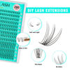 Picture of VAVALASH Lash Clusters 10D-C-0.07-9-16MM DIY Individual Lashes 280 PCS Cluster Lashes 10D 20D 30D 40D 50D C D Curl Volume False Eyelash Extensions DIY Lash Extensions at Home (10D-0.07-C,9-16mm)