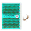 Picture of VAVALASH Brown DIY Lash Extension 30D 40D Individual Cluster Lashes 0.07D-10-16mm Lash Clusters Volume False Eyelash Extensions DIY Lash Extensions at Home （Brown-30D+40D-10-16MM）