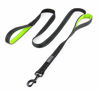 Picture of Heavy Duty Dog Leash - 2 Handles by Padded Traffic Handle for Extra Control, 6foot Long - Perfect for Medium to Large Dogs (6 ft, Black Green)