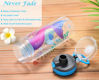 Picture of Cute Water Bottle for School Kids Girls, BPA FREE Tritan & Leak Proof & Easy Clean & Carry Handle, 23oz/ 680ml - Mermaid