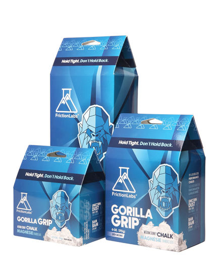 Picture of Friction Labs Gorilla Grip 2.5oz (70.8g) - Chunky Texture - The New Standard in Chalk for Rock Climbing, CrossFit, and Powerlifting