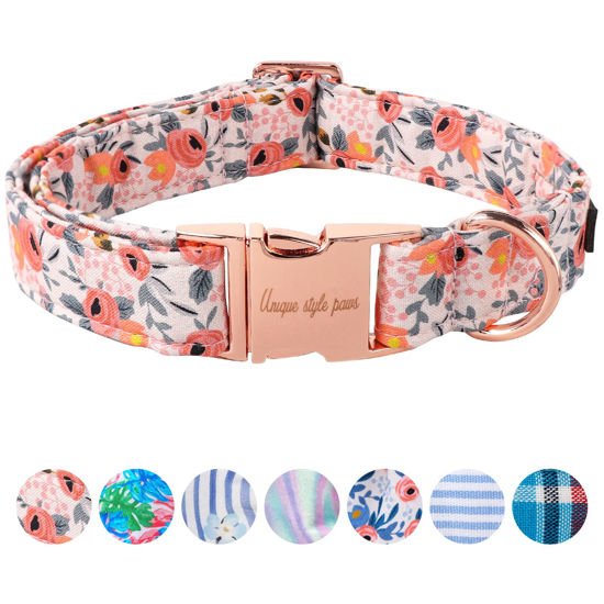 Picture of Unique style paws Dog Collar Metal Buckle Collar Gift for Small Medium Large Boys Girls Dogs