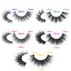 Picture of JIMIRE Faux Mink Eyelashes Fluffy Full False Lashes Cat-Eye Thick Volume 5 Styles Mixed Eye Extension 15-18MM Explosion Wispy Eye Lash Pack 20 Pairs