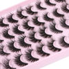 Picture of JIMIRE False Eyelashes Natural Fluffy Wispy Faux Mink Lashes 5D 14mm-18mm 5 Styles Mixed Lashes for Small Eyes Natural Look Fake Eyelashes 20 Pairs Multipack