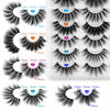 Picture of JIMIRE 20 Pairs False Eyelashes 10 Styles Lashes Variety Pack Fluffy Wispy Round Volume Lashes Faux Mink Cat Eye Lashes