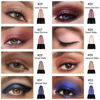 Picture of evpct 8Pcs Cream Eye Shadow Brightener Sticks Set for Eyes, Sand Orchid Rose Desert Ginger Caramel Midnight Blue Blue Glitter Shimmer Matte Liquid Pencil Eye Shadow Applicator Stick Palette Makeup 04