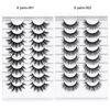 Picture of DYSILK Mink Lashes Fluffy Eyelashes - Strip Lashes False Lashes 8 Pairs 6D Lashes Faux Mink Eyelashes Fluffy Natural Look False Eyelashes Long Lashes Pack Mink Lashes Soft Reusable Eye Lashes