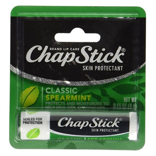 Picture of ChapStick Skin Protectant, Classic Spearmint 0.15 oz (Pack of 3)