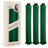 Picture of Heatless Hair Curler Rods for Overnight Satin Flexi Curls, Jumbo No-Heat Sleeping Styling Tools for All Hair Types - 3pcs Green