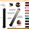 Picture of Satin Flexi Rods for Heatless Overnight Jumbo Curls, No-Heat Styling Tools for All Hair Types, 3pcs Black