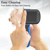 Picture of Dipoo Self-Cleaning Brush for Pet Deshedding - Skin-Friendly Grooming Tool for Dogs and Cats, Blue