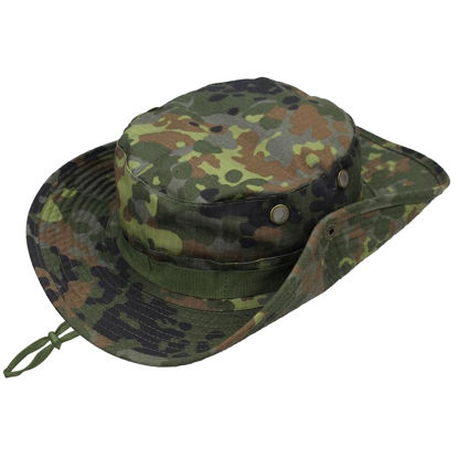 Picture of Sun Hats for Men Women Bucket Hat UPF 50+ Boonie Hat Foldable UV Protection Hiking Beach Fishing Summer Safari(1pack-Deban Camo)