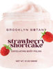 Picture of Brooklyn Botany Strawberry Shortcake Body Polish for Skin Care - Moisturizing and Gently Exfoliating Body Moisturizer Lotion for Smoother, Softer Skin - 10 oz