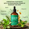 Picture of Botanic Hearth Rosemary Mint & Hair Scalp Strengthening Oil - 60 ml | Natural Hair Growth & Scalp Treatment | Nourishing & Strengthening Essential Oils for Thicker, Heal thier Hair