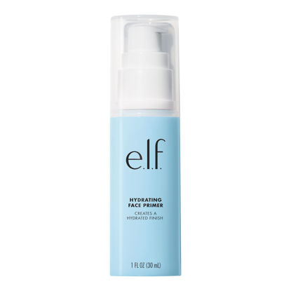 Picture of e.l.f. Hydrating Face Primer, Makeup Primer For Flawless, Smooth Skin & Long-Lasting Makeup, Fills In Pores & Fine Lines, Vegan & Cruelty-free, Large