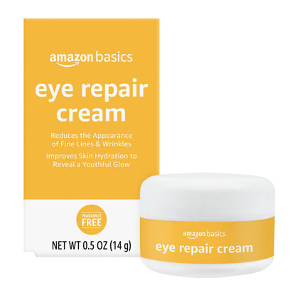 Picture of Amazon Basics Eye Repair Cream, 0.5 Fluid Ounces, 1-Pack