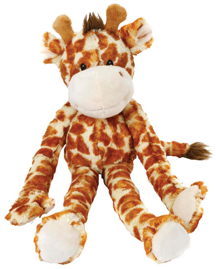 Picture of Multipet Swingin 19-Inch Large Plush Dog Toy with Extra Long Arms and Legs with Squeakers