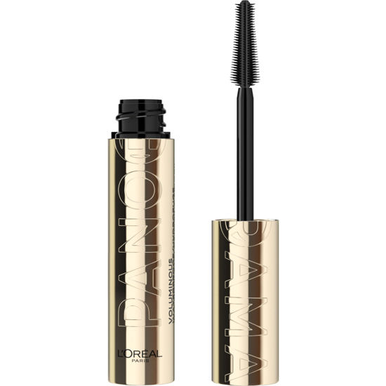 Picture of L’Oréal Paris Voluminous Panorama Mascara, Volumizing and Lengthening Mascara, Waterproof Longwear and Smudge Resistant Make Up, Black, 0.33 Fl Oz