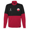 Picture of Outerstuff Mens FIFA World Cup Country 1/4 Zip Top, Black-Red, Medium