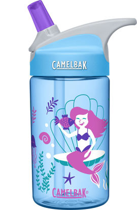 Picture of CamelBak eddy Kids Water Bottle - CamelBak Kids Big Bite Valve - Spill Proof - Water Bottle For Kids - BPA-Free Water Bottle - 12oz, Magical Mermaids