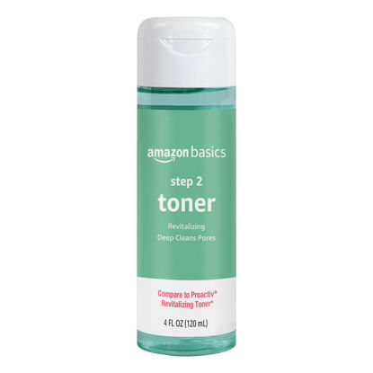 Picture of Amazon Basics 3-Step Acne Remedy System Toner, 4 Fluid Ounces, 1-Pack