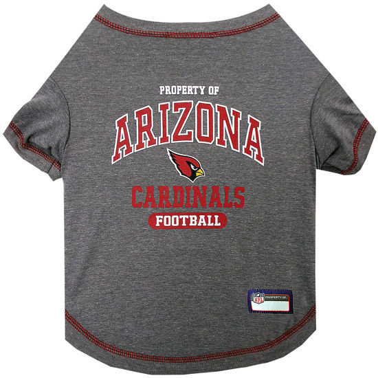 Picture of Pets First PET SHIRT for Dogs & Cats - NFL ARIZONA CARDINALS Dog T-Shirt, X-Small. - Cutest Pet Tee Shirt for the real sporty pup